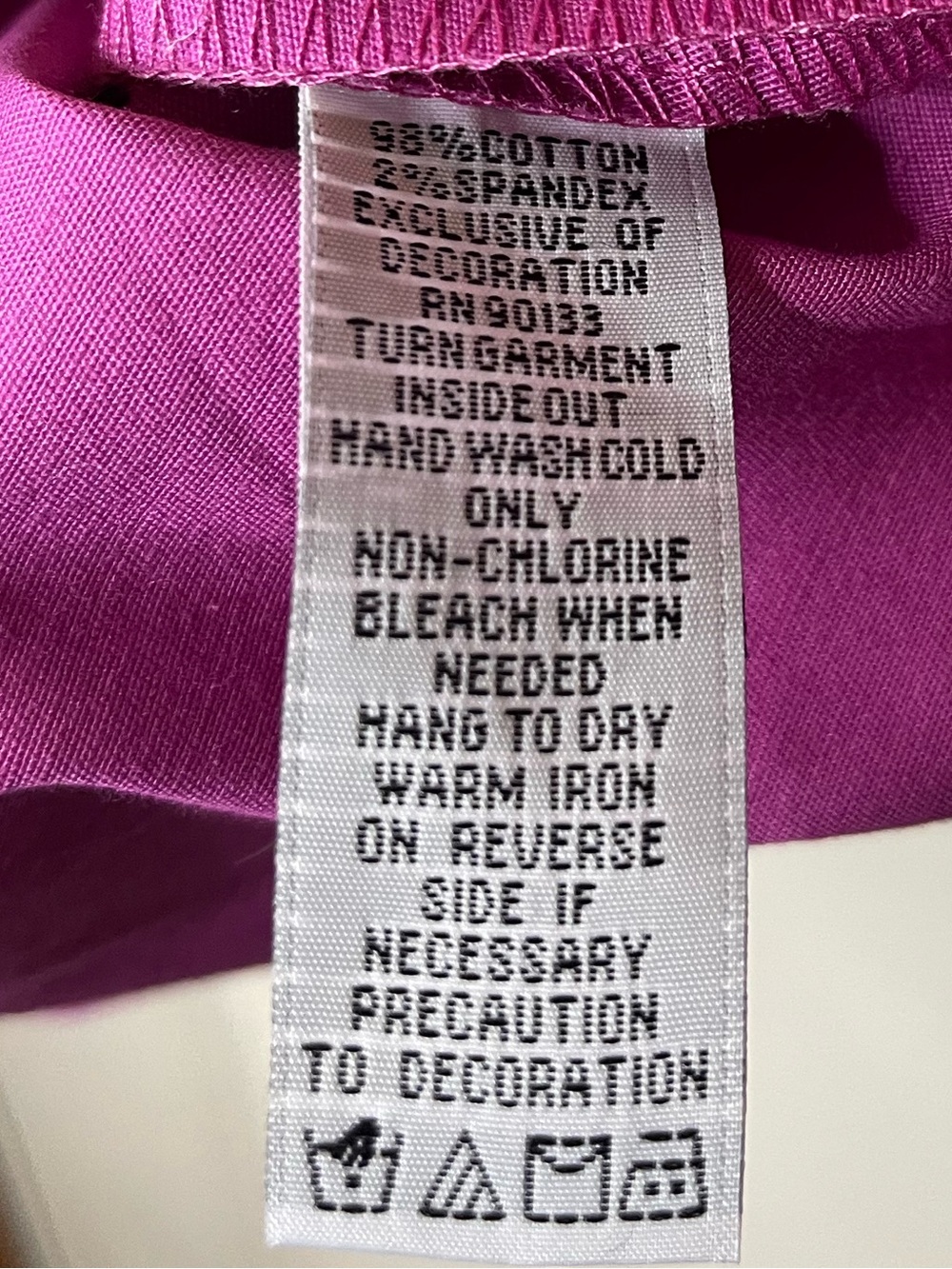 Bob Mackie Wearable Art Hot Pink Grommet Zip Jacket Sz L - Picture 4 of 4